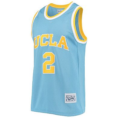 Men's Original Retro Brand Lonzo Ball Blue UCLA Bruins Alumni Basketball Jersey