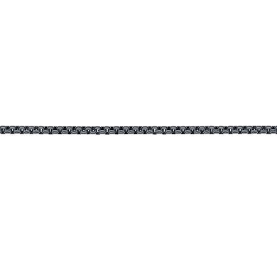 Men's LYNX Stainless Steel Box Chain Bracelet 