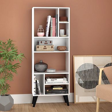 MANHATTAN COMFORT Warren Tall Bookcase