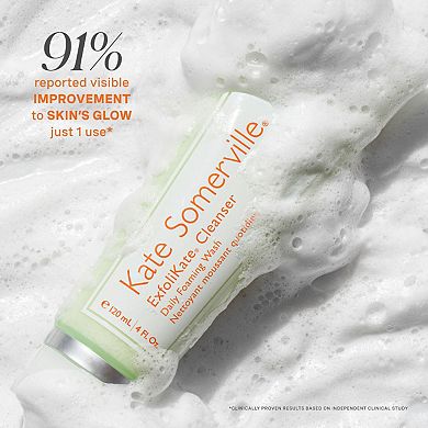 ExfoliKate Cleanser Daily Foaming Wash with AHA & Enzymes