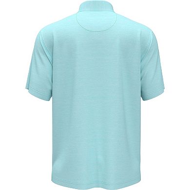 Men's Grand Slam Ventilated Space Dye Textured Golf Polo