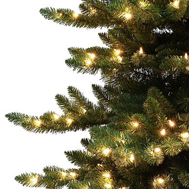 PULEO INTERNATIONAL 7.5-ft. Spruce Green 700-Light Artificial Christmas Tree