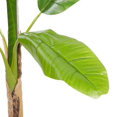 Stella & Eve Artificial Banana Leaf Plant Floor Decor