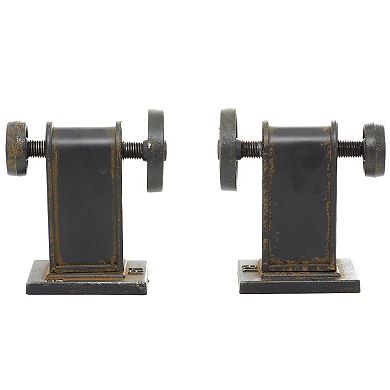 Stella & Eve Industrial Bookends 2-piece Set