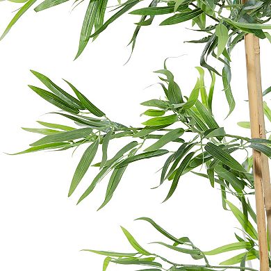 Stella & Eve Artificial Bamboo Tree Floor Decor