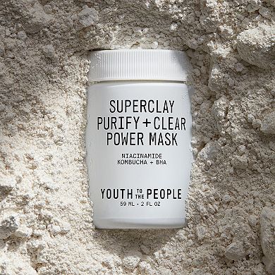 Superclay Purify + Clear Power Mask with Niacinamide