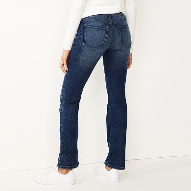 Petite Nine West Tummy Control Bootcut Jeans