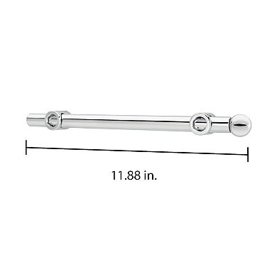 Rev-a-shelf 6'' Extending Metal Designer Closet Valet Rod, Chrome, Cvr-12-cr