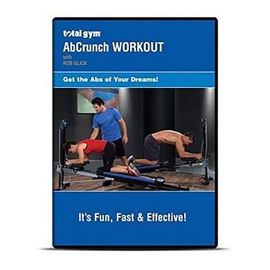 Total Gym Attachable Ab Crunch Accessory and DVD for Home Gym Workout Machines