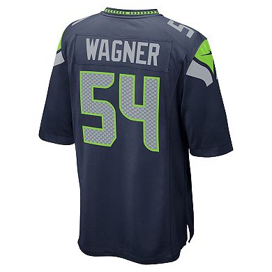 Men's Nike Bobby Wagner College Navy Seattle Seahawks Game Team Jersey
