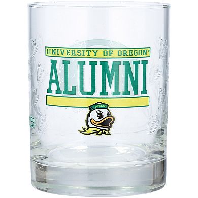Oregon Ducks 14oz. Repeat Alumni Rocks Glass