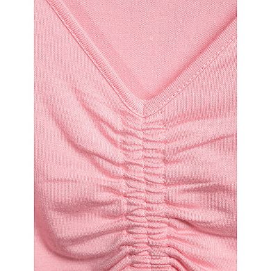 Women's PSK Collective Shirred Thumbhole Top
