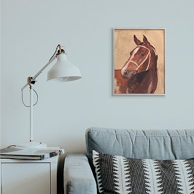 Stupell Home Decor Southwestern Horse Equestrian Framed Wall Art