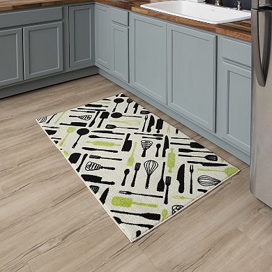 Mohawk Home Angled Utensils Rug