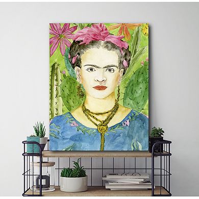 COURTSIDE MARKET Frida Kahlo II Canvas Wall Art