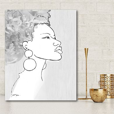 COURTSIDE MARKET Born This Way Canvas Wall Art