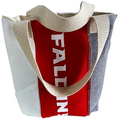 Refried Apparel Atlanta Falcons Upcycled Tote Bag