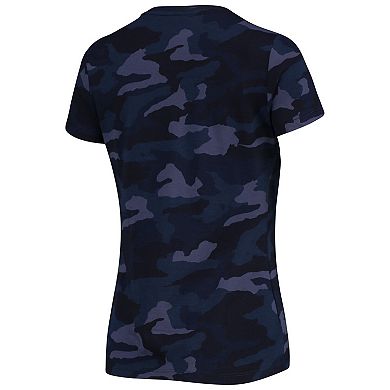 Women's Under Armour Camo Navy Midshipmen T-Shirt