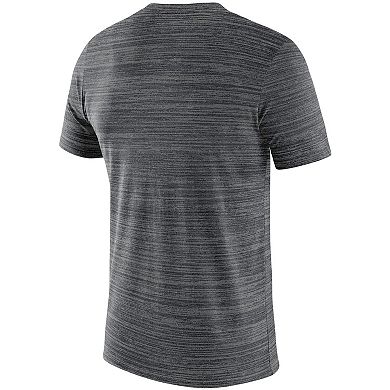 Men's Nike Black Duke Blue Devils Big & Tall Velocity Space-Dye Performance T-Shirt