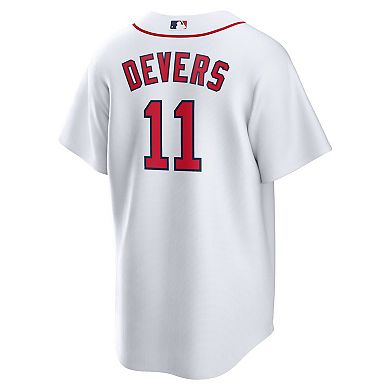 Men's Nike Rafael Devers White Boston Red Sox 2021 Patriots' Day Official Replica Player Jersey