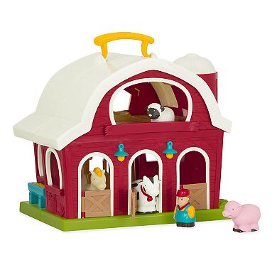 Battat Big Red Barn Pretend Playset