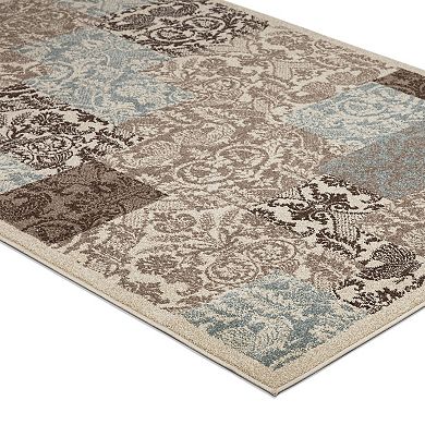 Concord Global Patchwork Soft Area Rug