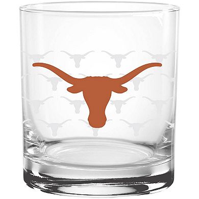 Texas Longhorns 14oz. Repeat Alumni Rocks Glass