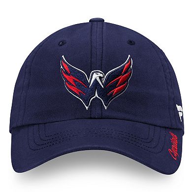 Women's Fanatics Branded Navy Washington Capitals Core Primary Logo Adjustable Hat