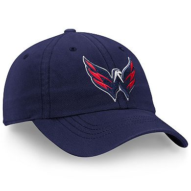 Women's Fanatics Branded Navy Washington Capitals Core Primary Logo Adjustable Hat