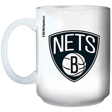 Brooklyn Nets 15oz. Primary Logo Mug