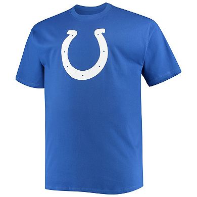 Men's Fanatics Branded Jonathan Taylor Royal Indianapolis Colts Big & Tall Player Name & Number T-Shirt