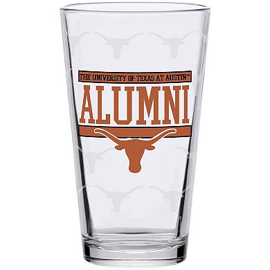 Texas Longhorns 16oz. Repeat Alumni Pint Glass