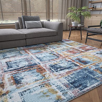 KHL Rugs Rowan Contemporary Abstract Area Rug