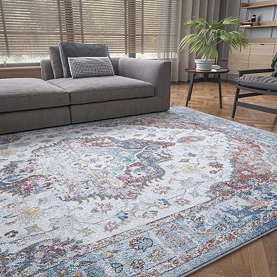 KHL Rugs Laine Traditional Ornate Area Rug