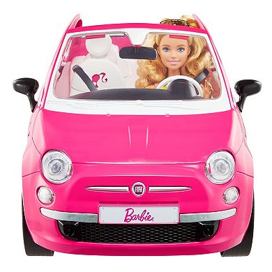 Barbie Fiat 500 Doll and Vehicle