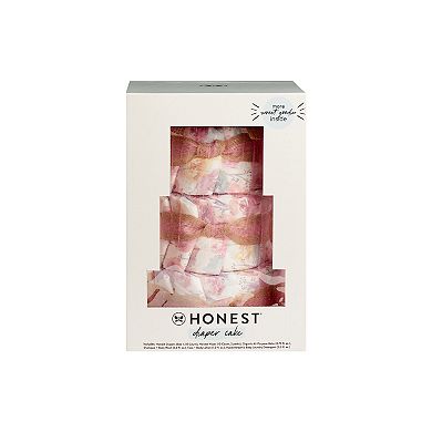 The Honest Company Mini Diaper Cake - Rose Blossom