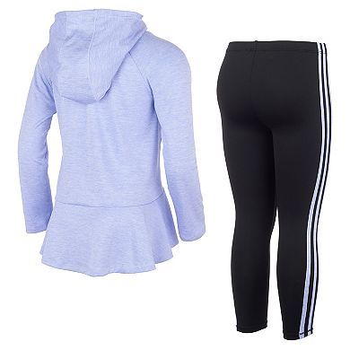 Girls 4-6x adidas Hooded Top & Leggings Set