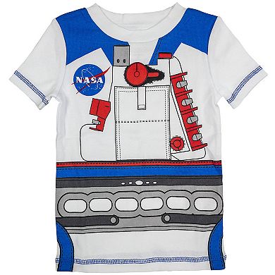 Toddler Boy NASA 4 Piece Pajama Set