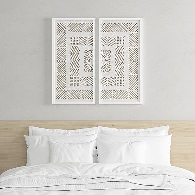 Madison Park Tala Framed Wall Art 2-piece Set