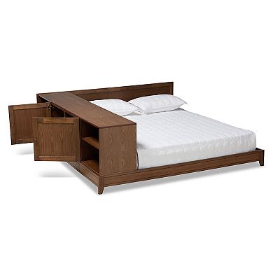 Baxton Studio Kaori Queen Bed