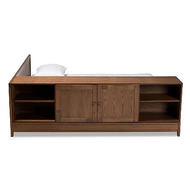 Baxton Studio Kaori Queen Bed