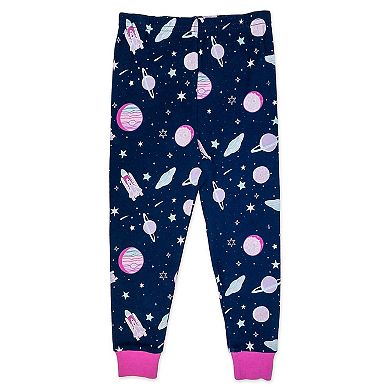 Toddler Girl NASA 4-Piece Pajama Set