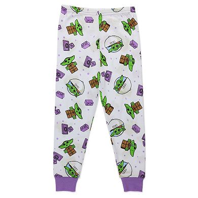 Toddler Girls Lego Grogu 4 Piece Pajama Set