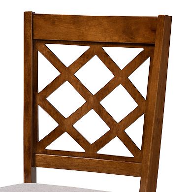 Baxton Studio Brigitte Dining Chair 4-piece Set