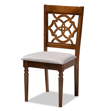 Baxton Studio Lylah Dining Chair 4-piece Set