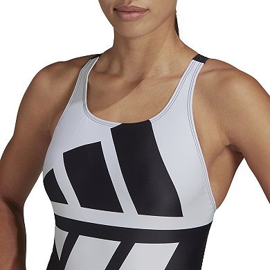 Women's adidas 3 Bar One-Piece Swimsuit