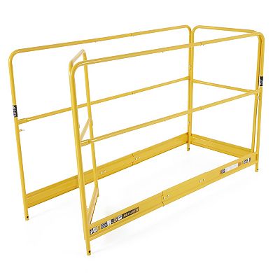MetalTech 6 Ft Guardrails System Accessory for Select Jobsite Series Scaffolding