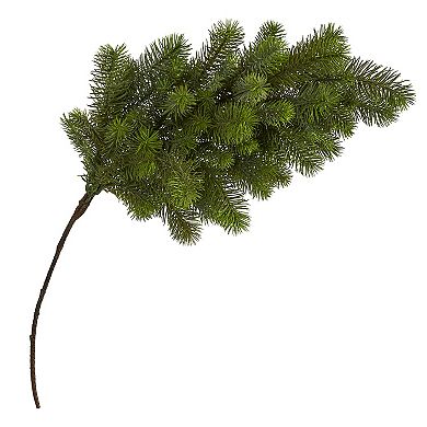 nearly natural 36-in. Pine Artificial Hanging Flower 4-Piece Set