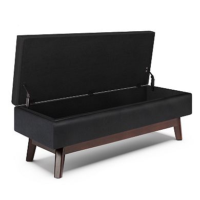 Simpli Home Owen Rectangular Storage Ottoman