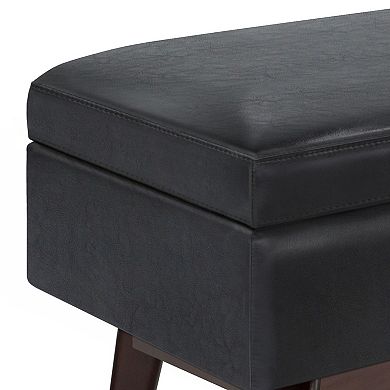 Simpli Home Owen Rectangular Storage Ottoman